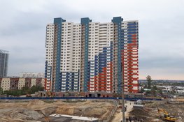 Ход строительства Шушары, корп. 7-1 - 9.2018